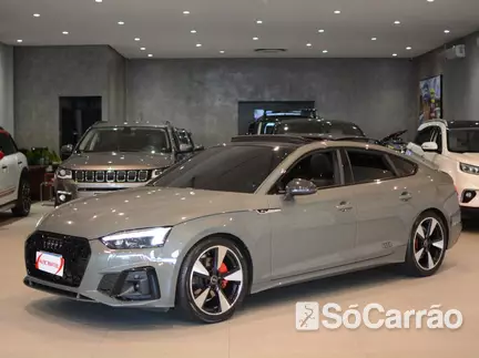 Audi A5 SPORTBACK CARBON ED 2.0 16V TFSI MHEV S TRONIC na cor Cinza em Curitiba / PR - 6754401