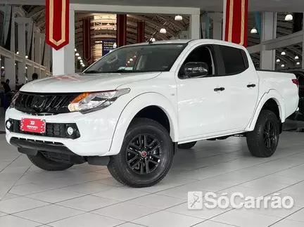 Mitsubishi L-200 CD TRITON SPORT GLS 4X4 2.4 TB AT na cor Branca em Curitiba / PR - 6550381