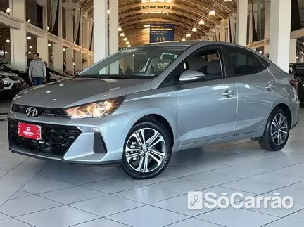 Hyundai HB20S COMFORT PLUS 1.0 TGDI 12V AT6 na cor Prata em Curitiba / PR - 6813186