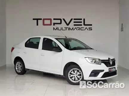 Renault LOGAN ZEN 1.0 12V SCE na cor Branca em São José / SC - 6749149