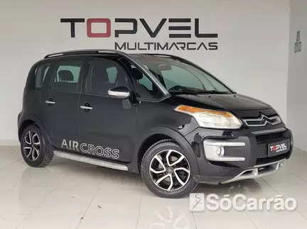 Citroen AIRCROSS GLX 1.6 16V FLEXSTART na cor Preta em São José / SC - 6896636