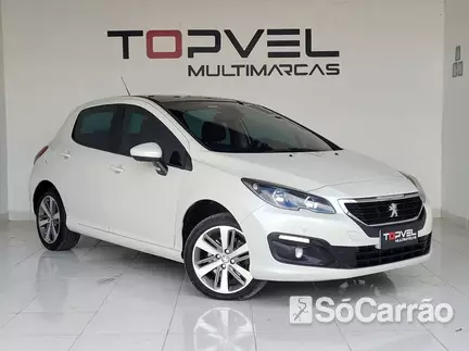 Peugeot 308 GRIFFE THP 1.6 16V TIP na cor Branca em São José / SC - 6926174