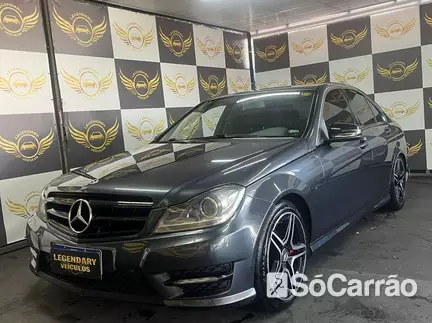 Mercedes C 180 SPORT CGI 1.6 16V TB na cor Cinza em Curitiba / PR - 6706710