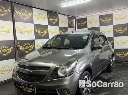 Chevrolet AGILE LT 1.4 8V ECONOFLEX na cor Cinza em Curitiba / PR - 6707055