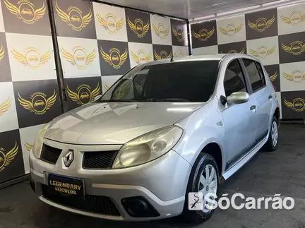 Renault SANDERO EXPRESSION 1.0 12V SCE na cor Prata em Curitiba / PR - 6844741