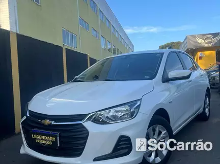 Chevrolet ONIX LT(R7G) 1.0 TB 12V MT6 na cor Branca em Curitiba / PR - 6897672