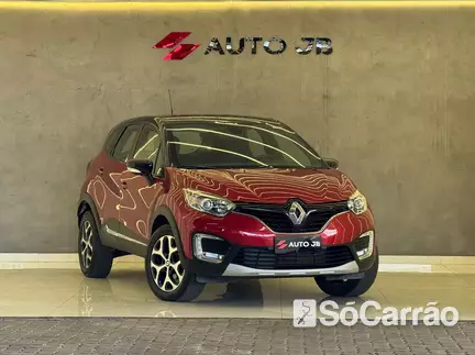 Renault CAPTUR BOSE 1.6 16V SCE CVT X-TRONIC na cor Vermelha no Cachoeirinha / RS - 6783323