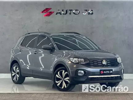 Volkswagen T-CROSS 200 1.0 TSI AT6 na cor Cinza no Cachoeirinha / RS - 6911684