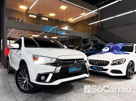 Mitsubishi ASX HPE-S AWD 2.0 16V CVT na cor Branca em Florianópolis / SC - 6928570
