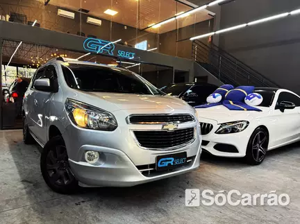 Chevrolet SPIN LTZ 1.8 8V ECO AT6 na cor Prata em Florianópolis / SC - 6969195