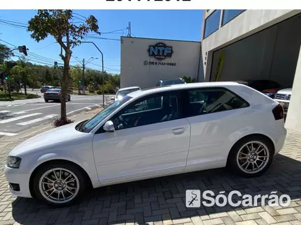 Audi A3 SPORT 2.0 20V TFSI S TRONIC na cor Branca em Campinas / SP - 6815304