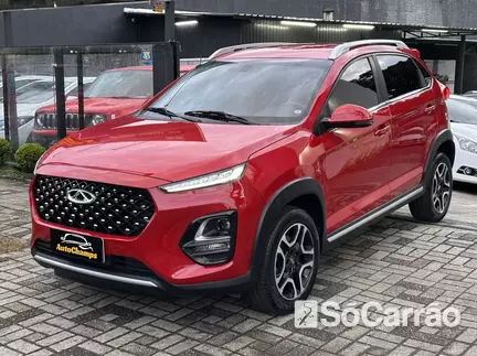 Chery TIGGO 3X T PRO 1.0 12V TB AT na cor Vermelha em Curitiba / PR - 6835803