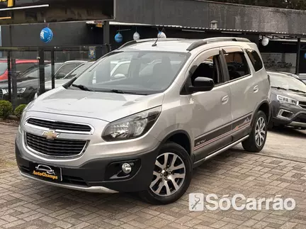 Chevrolet SPIN ACTIV 1.8 8V AT ECONOFLEX na cor Prata em Curitiba / PR - 6856313