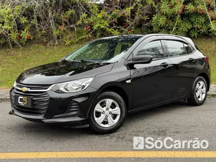 Chevrolet ONIX 1.0 12V MT6 na cor Preta em Curitiba / PR - 6746501