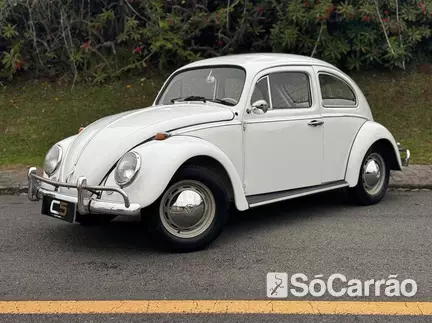 Volkswagen FUSCA 1300 na cor Branca em Curitiba / PR - 6746504
