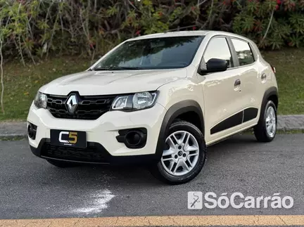 Renault KWID ZEN 1.0 MT na cor Bege em Curitiba / PR - 6800801