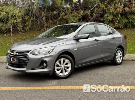 Chevrolet ONIX PLUS LTZ(R8J) 1.0 TB 12V MT6 na cor Cinza em Curitiba / PR - 6893206