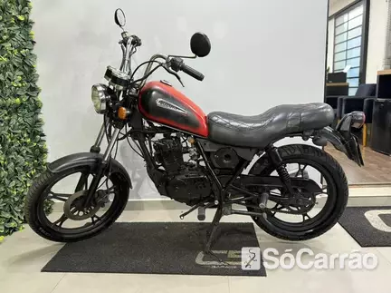 Suzuki INTRUDER 125 na cor Vermelha em Curitiba / PR - 6901652