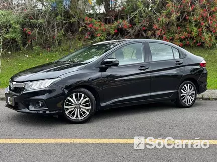Honda CITY EXL 1.5 16V CVT na cor Preta em Curitiba / PR - 6978920