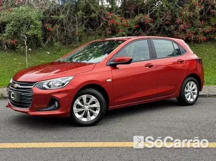 Chevrolet ONIX LT 1.0 TB 12V MT6 na cor Laranja em Curitiba / PR - 6981184