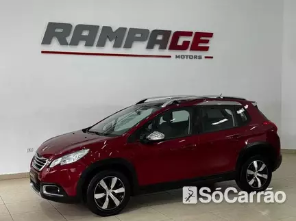 Peugeot 2008 ALLURE 1.6 16V AT FLEXSTART na cor Vermelha em Curitiba / PR - 6912687
