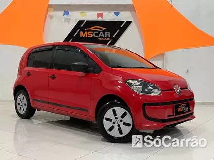 Volkswagen UP! TAKE UP! 1.0 12V na cor Vermelha em Ponta Grossa / PR - 6816013