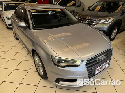 Audi A3 SEDAN 1.4 16V TFSI S TRONIC na cor Prata em Londrina / PR - 6659604
