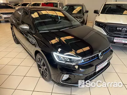 Volkswagen VIRTUS EXCLUSIVE 250 1.4 TSI AT na cor Preta em Londrina / PR - 6928262