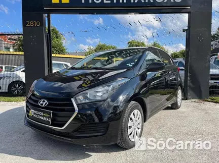 Hyundai HB20 COMFORT PLUS(COPAFIFA) 1.0 12V na cor Preta em Curitiba / PR - 6554472