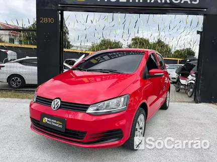 Volkswagen FOX 1.0 8V na cor Vermelha em Curitiba / PR - 6728351