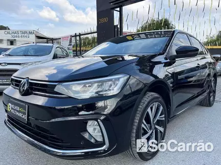 Volkswagen VIRTUS HIGHLINE 200(BEATS SOUND) 1.0 12V TSI AT6 na cor Preta em Curitiba / PR - 6803713