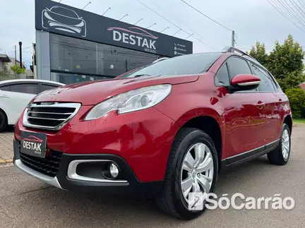 Peugeot 2008 ALLURE 1.6 16V FLEXSTART na cor Vermelha no Dois Irmãos / RS - 6930725
