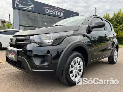 Fiat MOBI LIKE 1.0 8V na cor Preta no Dois Irmãos / RS - 6932057