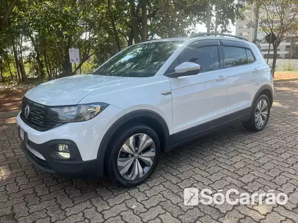 Volkswagen T-CROSS COMFORTLINE 200 1.0 TSI AT6 na cor Branca em Ribeirão Preto / SP - 6761258
