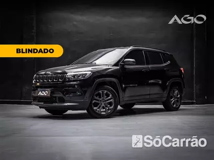 JEEP COMPASS LONGITUDE 4X2 1.3 T270 TB AT6 na cor Preta no Rio de Janeiro / RJ - 6797877