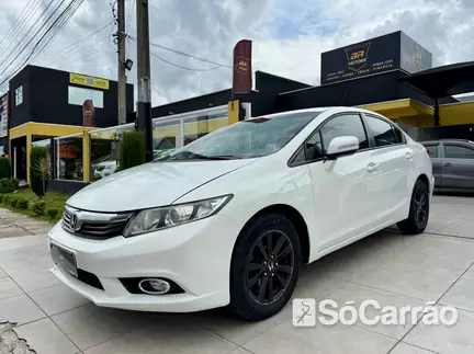 Honda CIVIC LXR 2.0 16V AT5 na cor Branca em Campina Grande do Sul / PR - 6547223