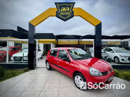 Renault CLIO CAMPUS(CONFORTO) 1.0 16V HIFLEX na cor Vermelha em Campina Grande do Sul / PR - 6702601