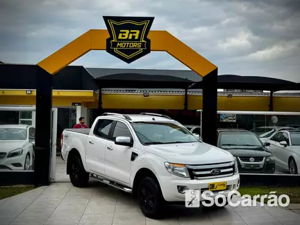 Ford RANGER CD XLT 4X4 3.2 20V TDCI AT na cor Branca em Campina Grande do Sul / PR - 6968711
