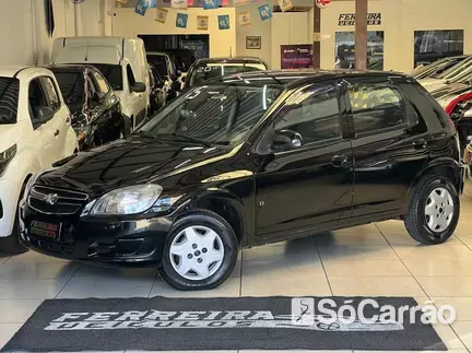Chevrolet CELTA LT 1.0 VHC-E 8V FLEXPOWER na cor Preta no Porto Alegre / RS - 6785972