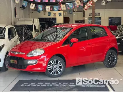 Fiat PUNTO ATTRACTIVE 1.4 8V na cor Vermelha no Porto Alegre / RS - 6786228
