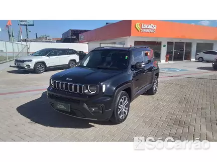 JEEP RENEGADE LONGITUDE 1.3 T270 GSE AT6 na cor Preta no São Leopoldo / RS - 6911084
