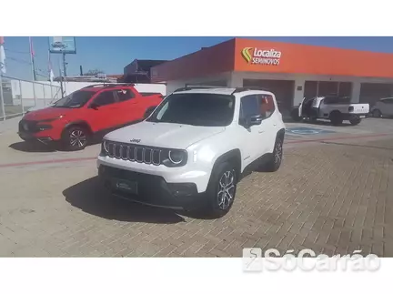 JEEP RENEGADE LONGITUDE 1.3 T270 GSE AT6 na cor Branca no São Leopoldo / RS - 6935468
