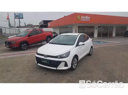Hyundai HB20S COMFORT PLUS 1.0 12V MT na cor Branca no São Leopoldo / RS - 6935471