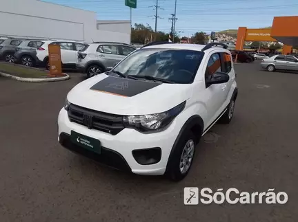 Fiat MOBI TREKKING(MULTIMIDIA) 1.0 8V na cor Branca no São Leopoldo / RS - 6959040