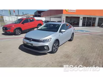 Volkswagen VIRTUS COMFORTLINE 200 1.0 TSI AT na cor Prata no São Leopoldo / RS - 6959183