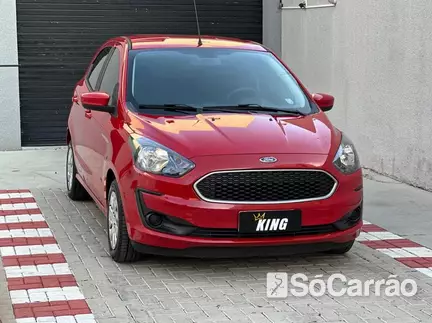 Ford KA SE 1.0 12V na cor Vermelha em Curitiba / PR - 6753739
