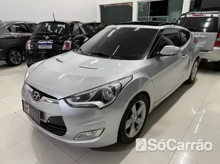 Hyundai VELOSTER (TOP) 1.6 16V AT na cor Prata em Curitiba / PR - 6773646