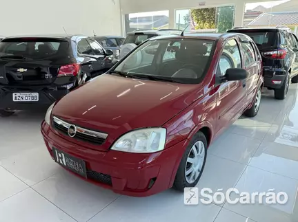 Chevrolet CORSA HATCH MAXX 1.4 8V ECONOFLEX na cor Vermelha em Curitiba / PR - 6948501