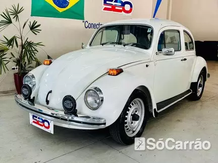 Volkswagen FUSCA 1600 na cor Branca em Ponta Grossa / PR - 6741165