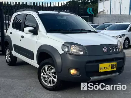Fiat UNO WAY(CELEBRATION4) 1.4 8V EVO na cor Branca em São José dos Pinhais / PR - 6429262